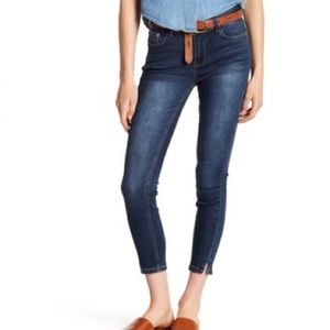 C & C California Forward Mini Vent Skinny Jeans